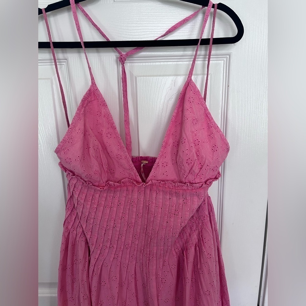 NWOT Free People, Pintuck Paradise Maxi Dress, XL - Picture 6 of 9